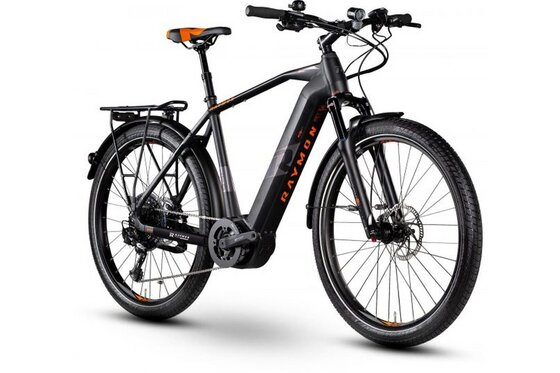 Angebote Fahrräder - Raymon E-TourRay LTD 2.0 - 500 Wh - 27,5 Zoll - Diamant - Aktion