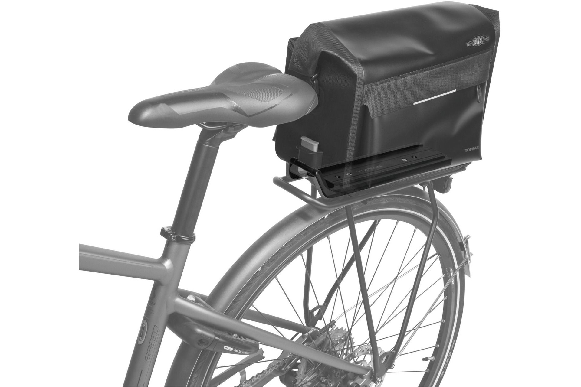 Topeak Omni QuickTrack Adapter für Körbe und Taschen