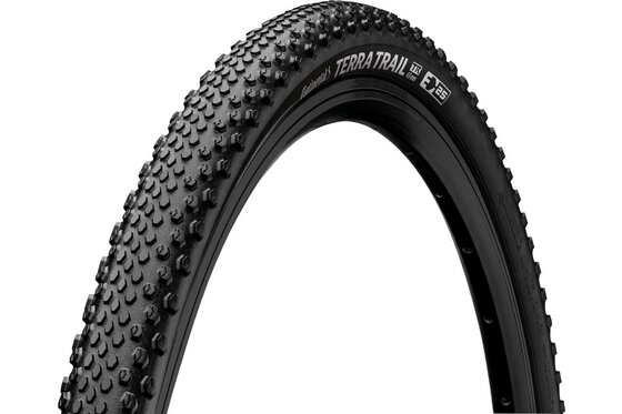 Tubeless Ready TLR - Gravel- & Cyclocross-Reifen - Continental Terra Trail 700x45C PureGrip Compound ShieldWall System TLR