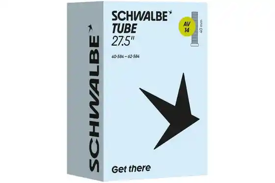 Butylkautschuk - Fahrradschläuche - Schwalbe AV14 Schlauch 27,5 Zoll - 40 mm