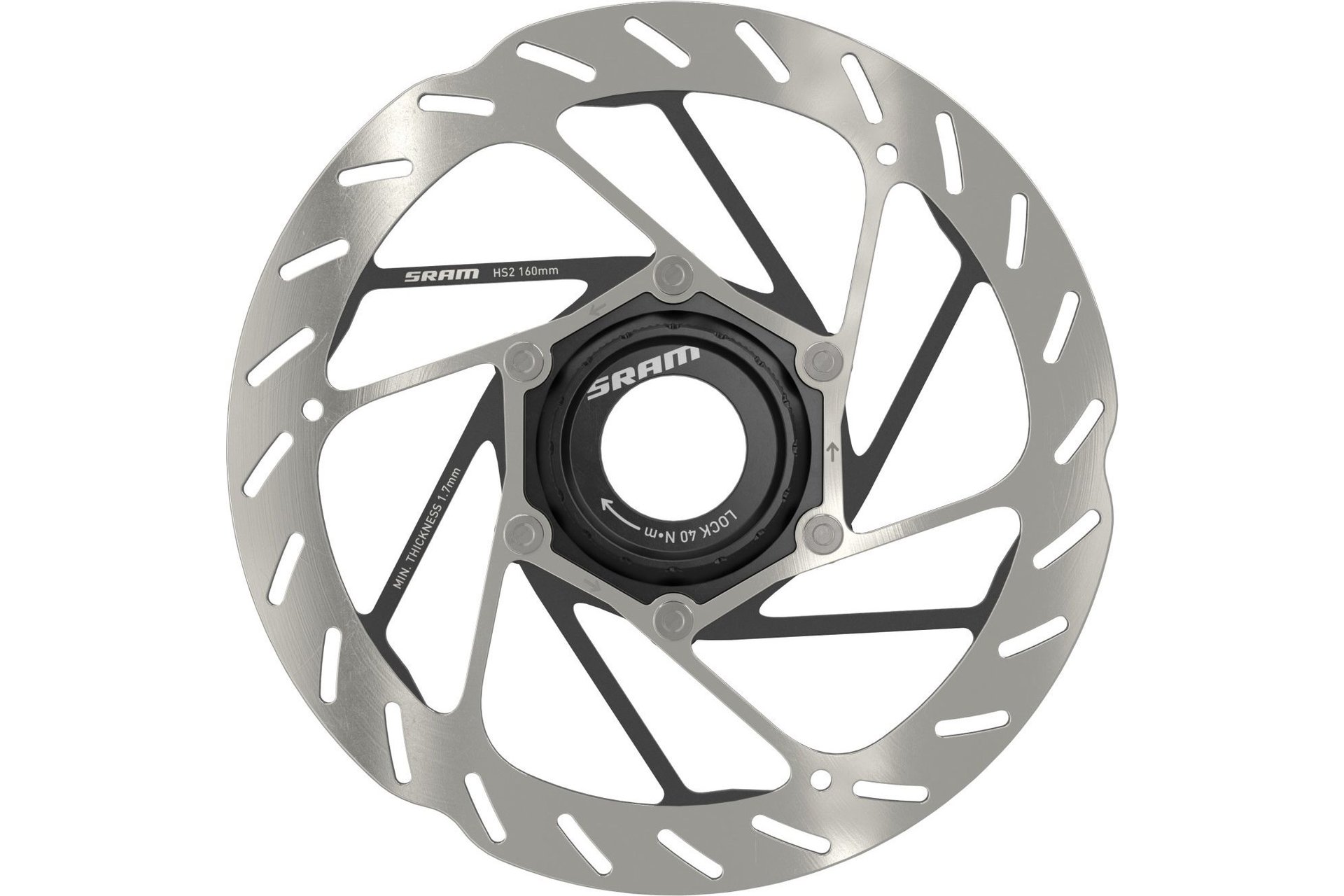 SRAM Bremsscheibe HS2 160mm, Centerlock