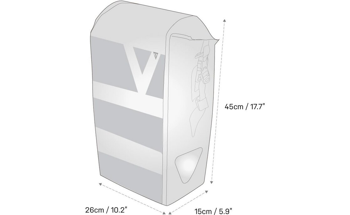 Topeak Pannier DryBag - Einzeltasche 16L
