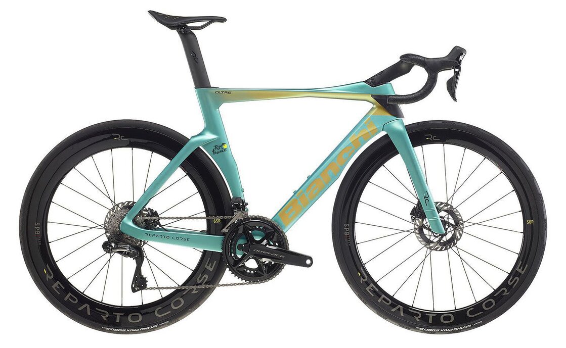 Bianchi Oltre RC - Tour de France Limited Edition - 2023 - 28 Zoll - Diamant