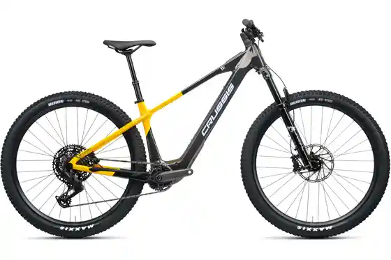 Schwarz - E-Bike MTB - Crussis e-Hard 11.11 - 800 Wh - 29 Zoll - Diamant