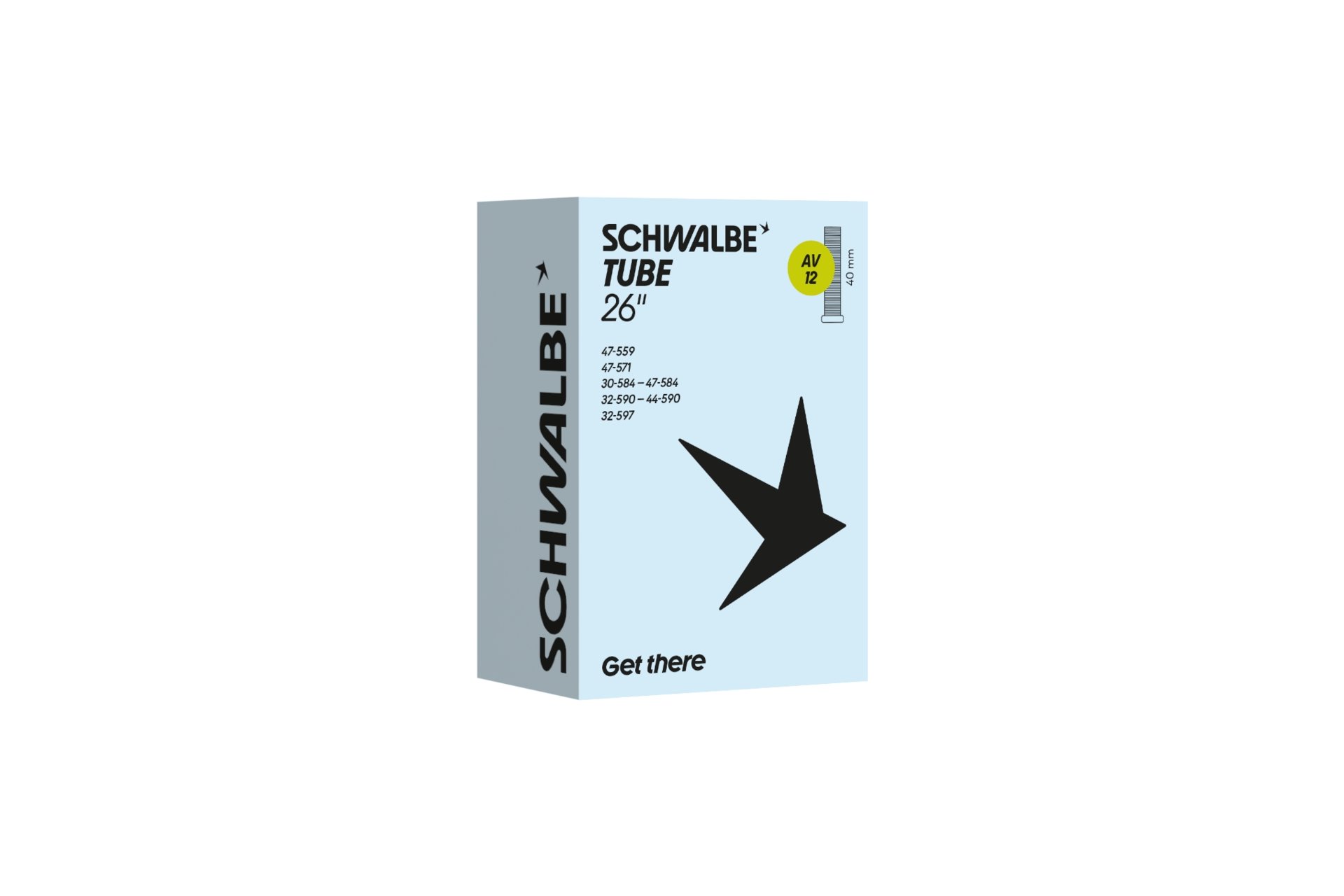 Schwalbe AV12 Schlauch 26/27,5 Zoll - 40 mm