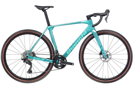 Gravel-Bikes - Bianchi Impulso Comp - GRX 610/820 - 28 Zoll - Diamant - 2026