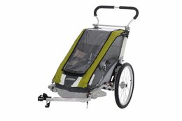 Thule Chariot Cougar 1 Avocado, inkl. Fahrradset