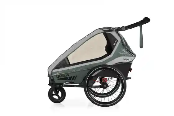 Qeridoo - Fahrradanhänger - Qeridoo Regenschutz Kidgoo 1 / Kidgoo 1 Sport