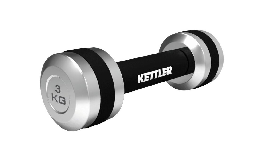 Kettler Fitness Chromhanteln 2x 3kg - Auslaufmodell