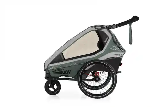 Qeridoo - Fahrradanhänger Zubehör - Qeridoo Regenschutz Kidgoo 2 / Kidgoo 2 Sport