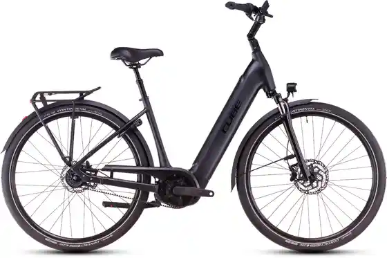 Schwarz - E-Bike-Pedelec - Cube Supreme RT Hybrid Deluxe EX 625 - 625 Wh - 28 Zoll - Tiefeinsteiger