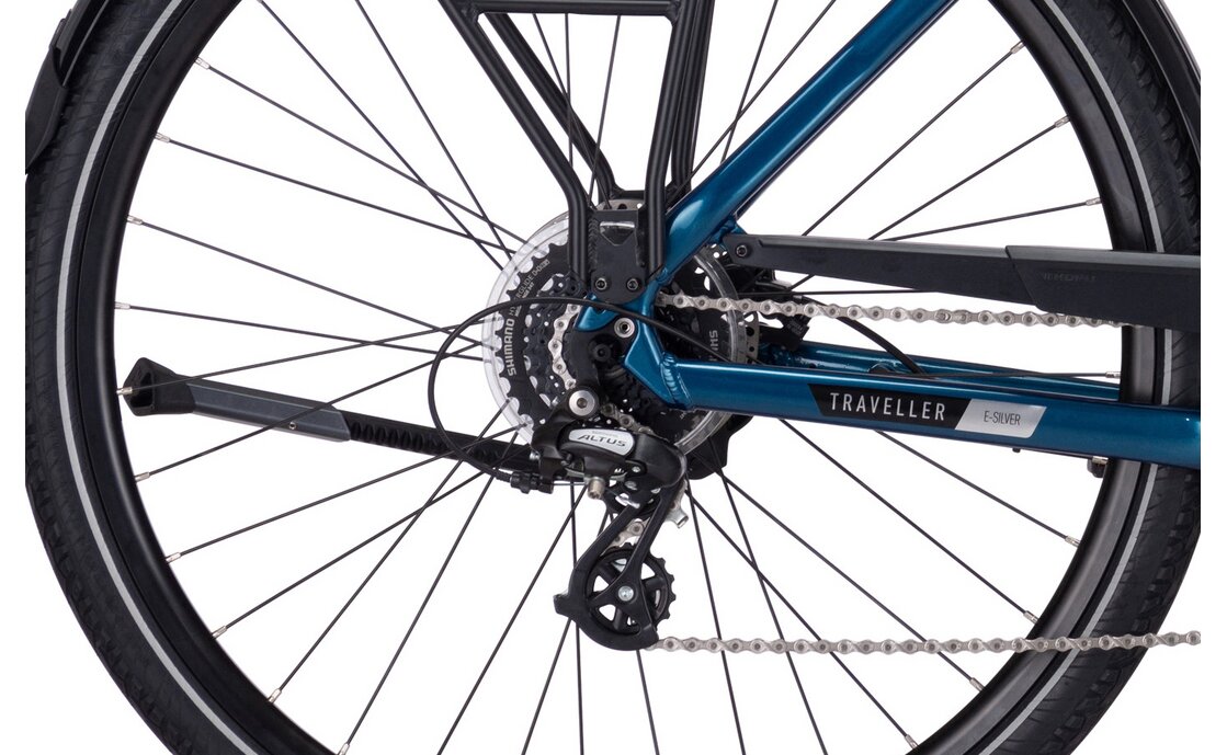 Kettler Traveller E-Silver 8 - 400 Wh - 28 Zoll - Diamant - 2025