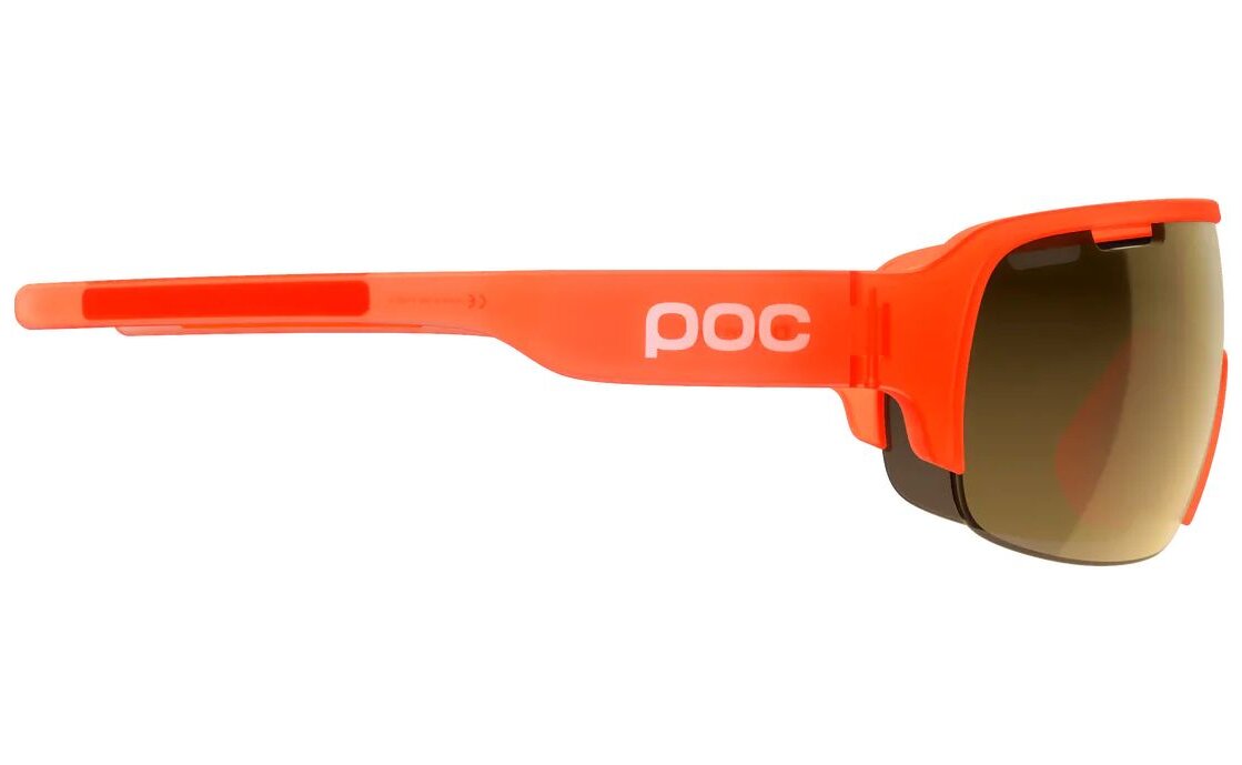 POC DO Half Blade - Fluorescent Orange Translucent/Violet/Gold M