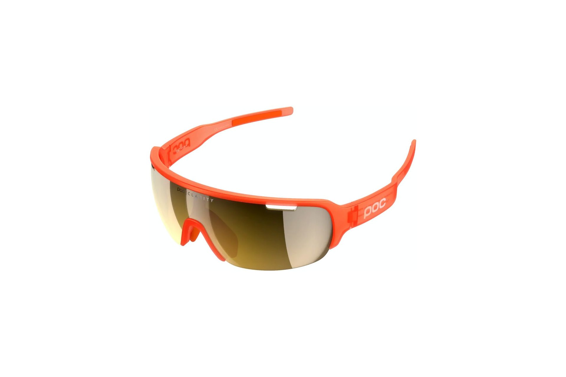POC DO Half Blade - Fluorescent Orange Translucent/Violet/Gold M