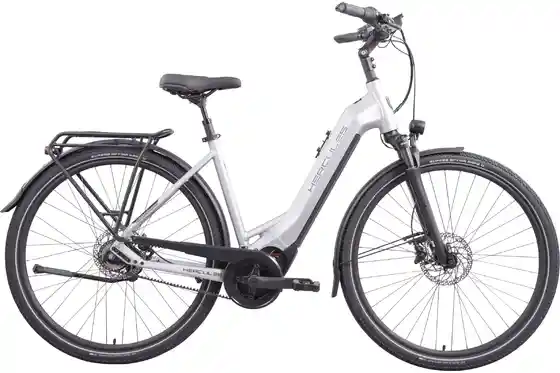 Schwarz - E-Bike-Pedelec - Hercules Pasero Comp I-F5 - 750 Wh - 28 Zoll - Tiefeinsteiger