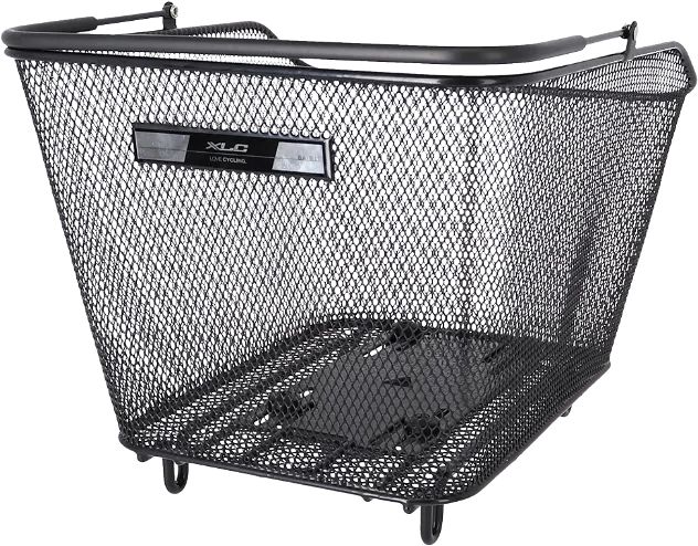Fahrrad Hinterradkorb 28,5x20cm - Wetterfest, Stahl, Für Pendler & Studenten