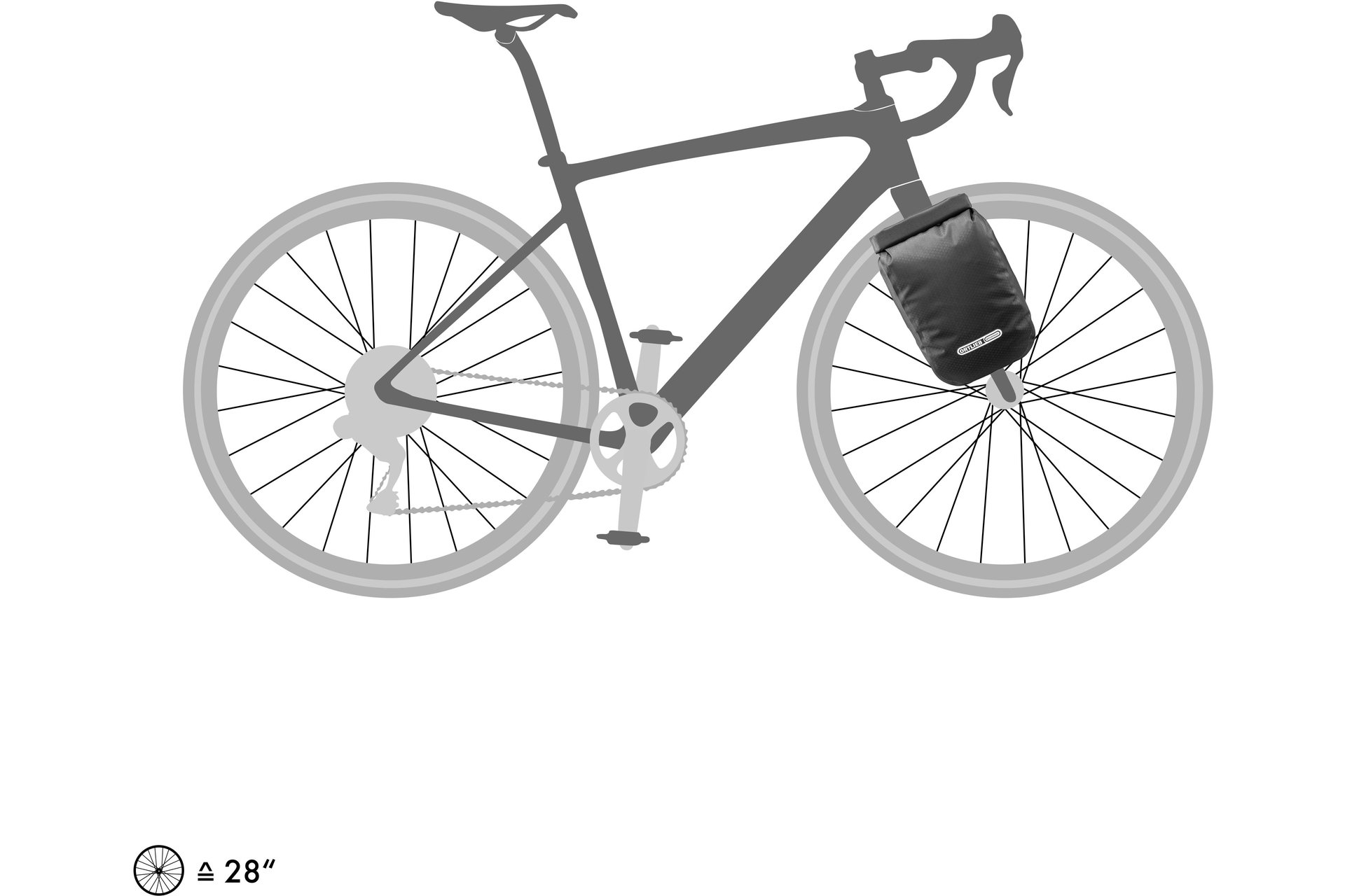 Ortlieb Fork-Pack - Einzeltasche 5,8L