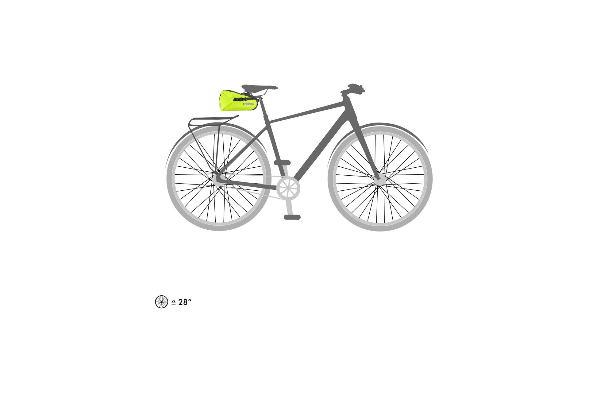Ortlieb Saddle-Bag High-Vis 4,1L