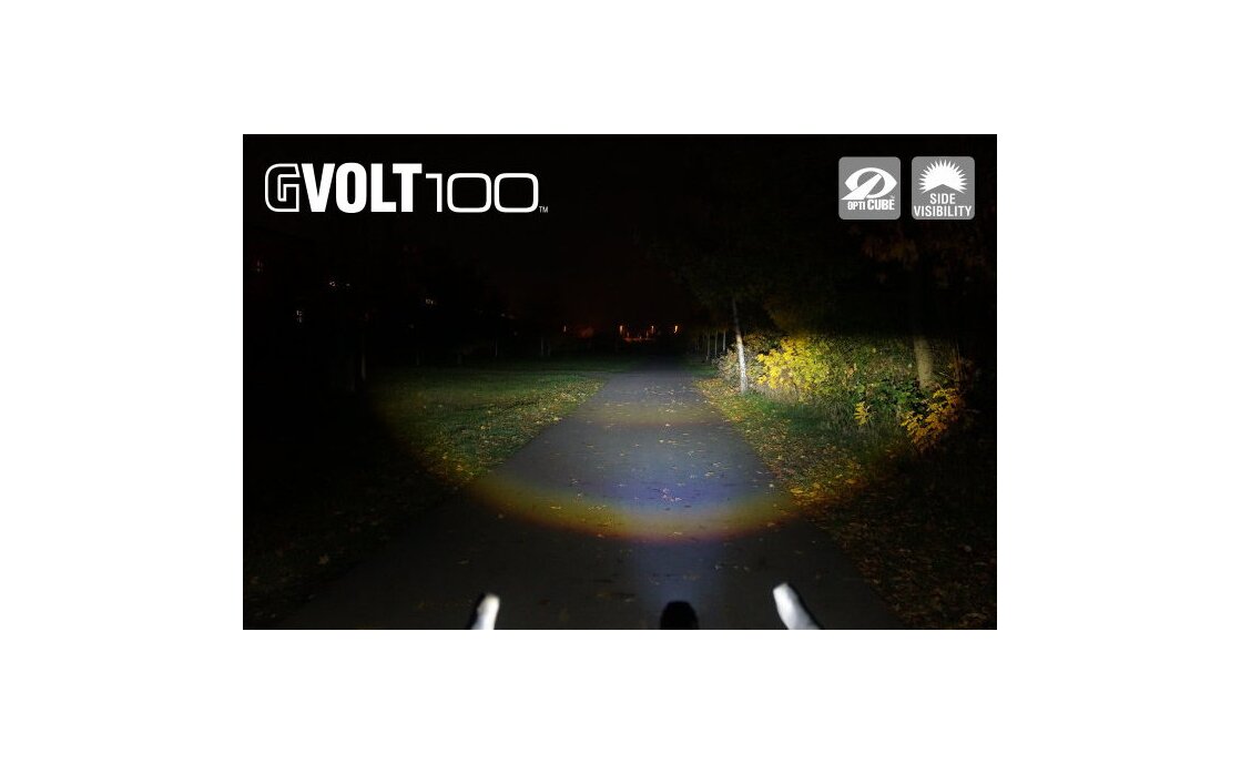 Cateye Gvolt 100 HL-EL560GRC Frontlicht