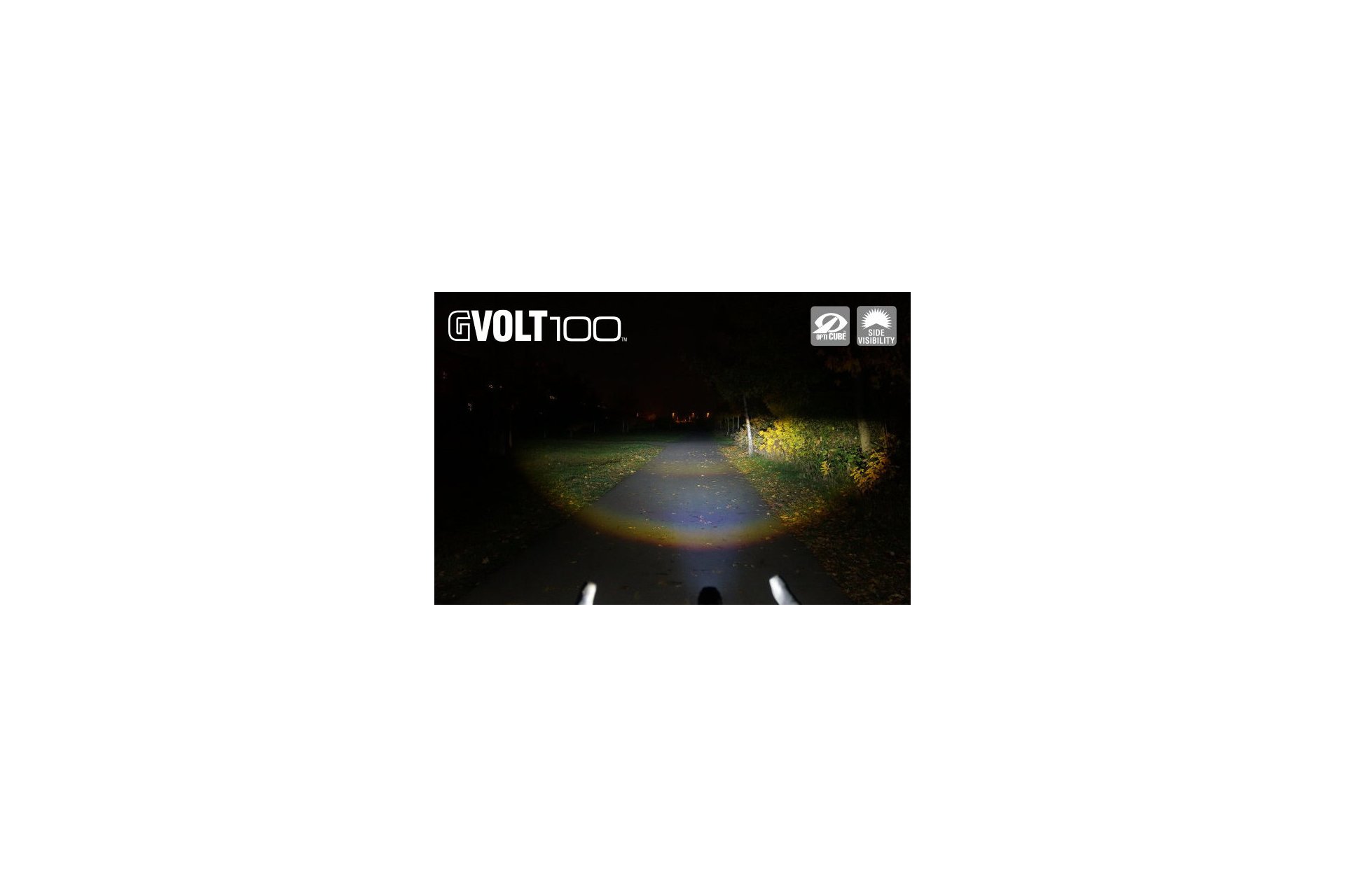 Cateye Gvolt 100 HL-EL560GRC Frontlicht