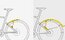 Topeak TetraFender R1/R2 Schutzblech Set für Rennrad