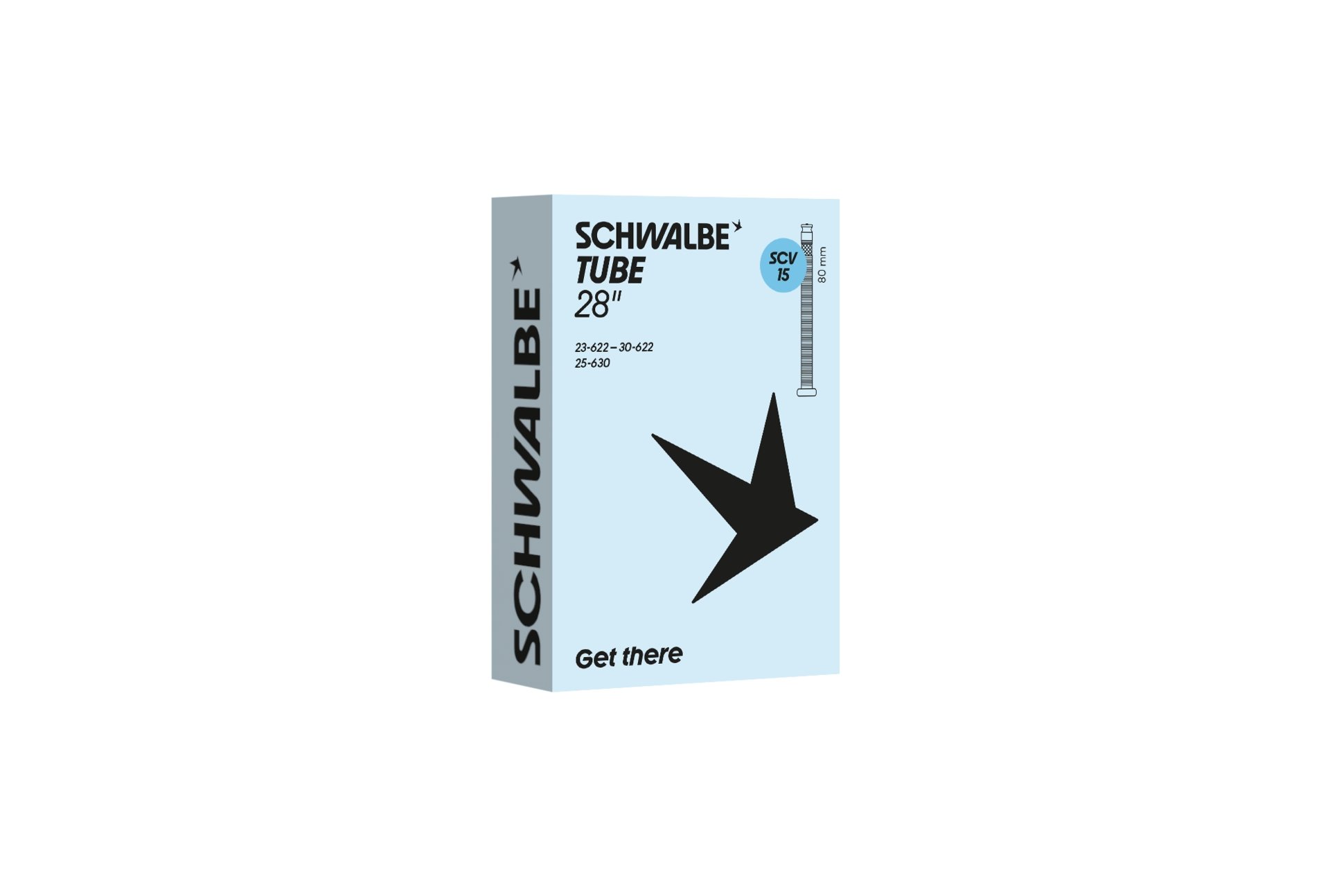 Schwalbe SCV15 Schlauch 28 Zoll - 80 mm
