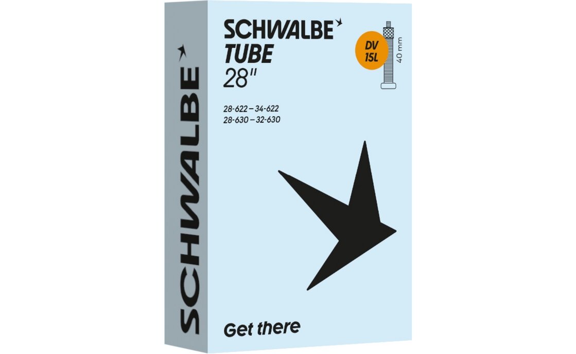 Schwalbe DV15L Schlauch 28 Zoll - 40 mm