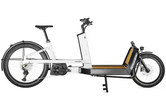 Aluminium - Long John - Bergamont E-Cargoville LJ Edition - Load Unit 50 cm - 500 Wh - 26 Zoll - Long John