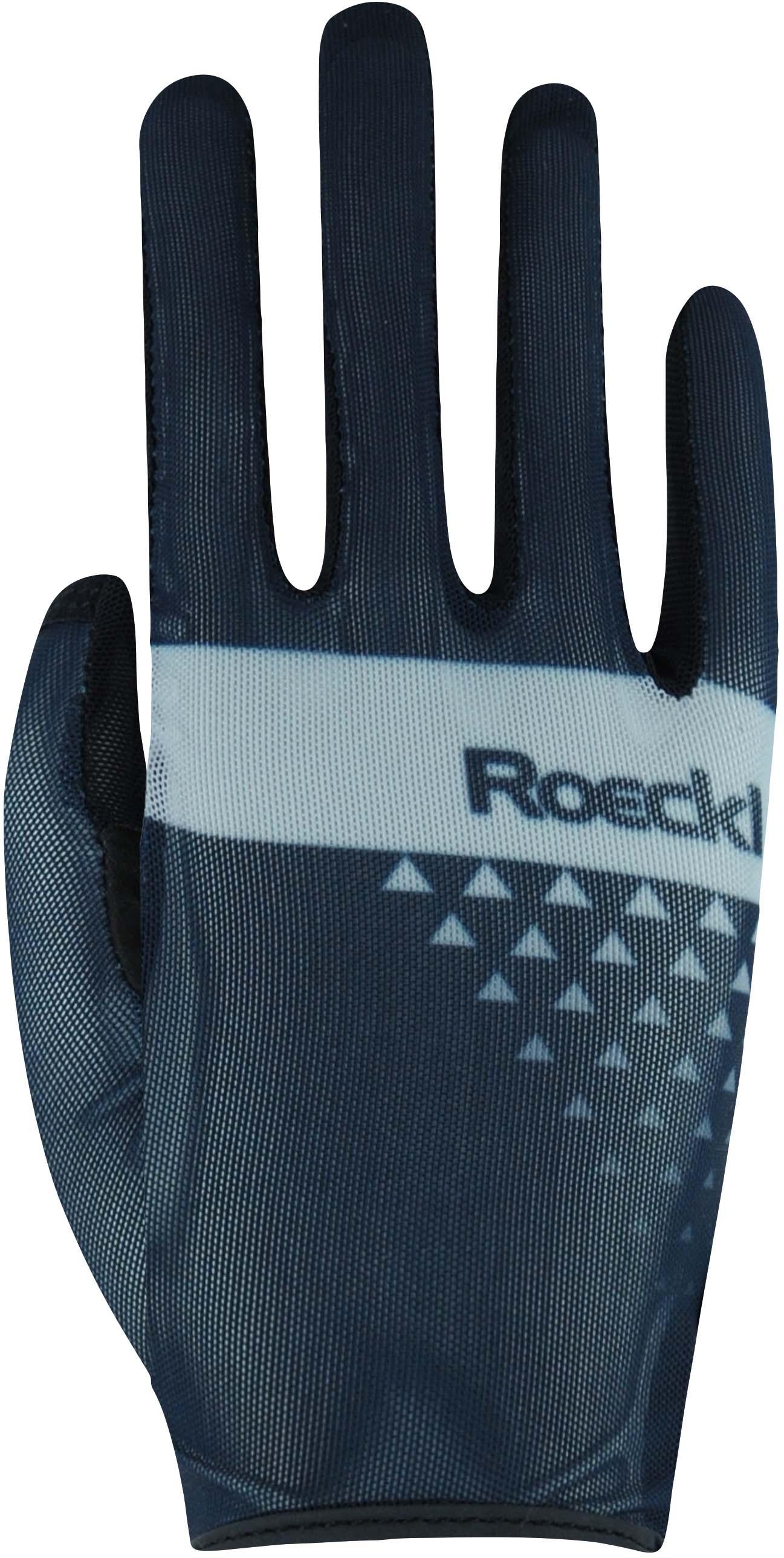Roeckl Bergen Fahrrad-Handschuhe Kurz – Blaue Handschuhe In Größe 10