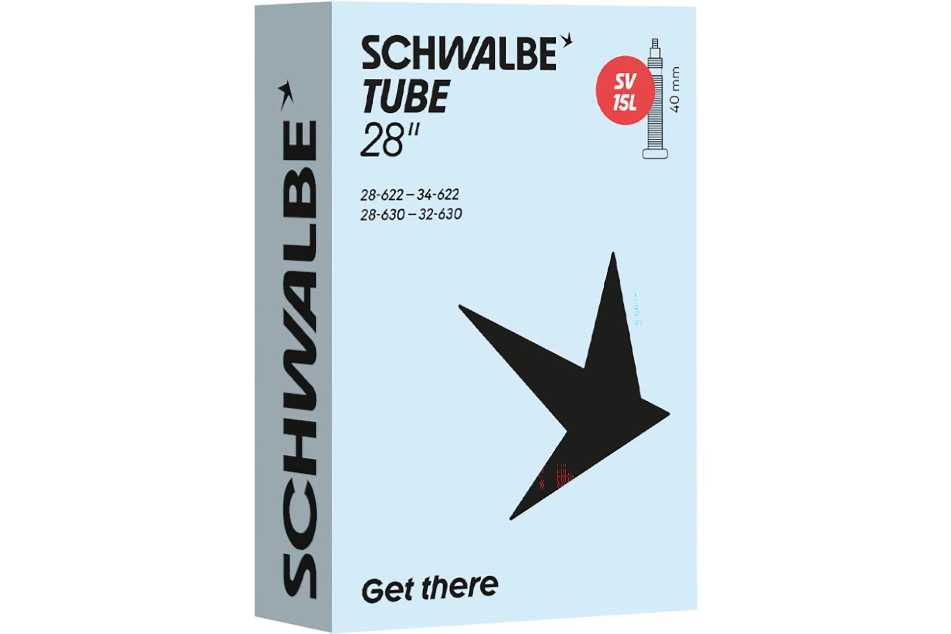 Schwalbe SV15L Schlauch 28 Zoll - 40 mm