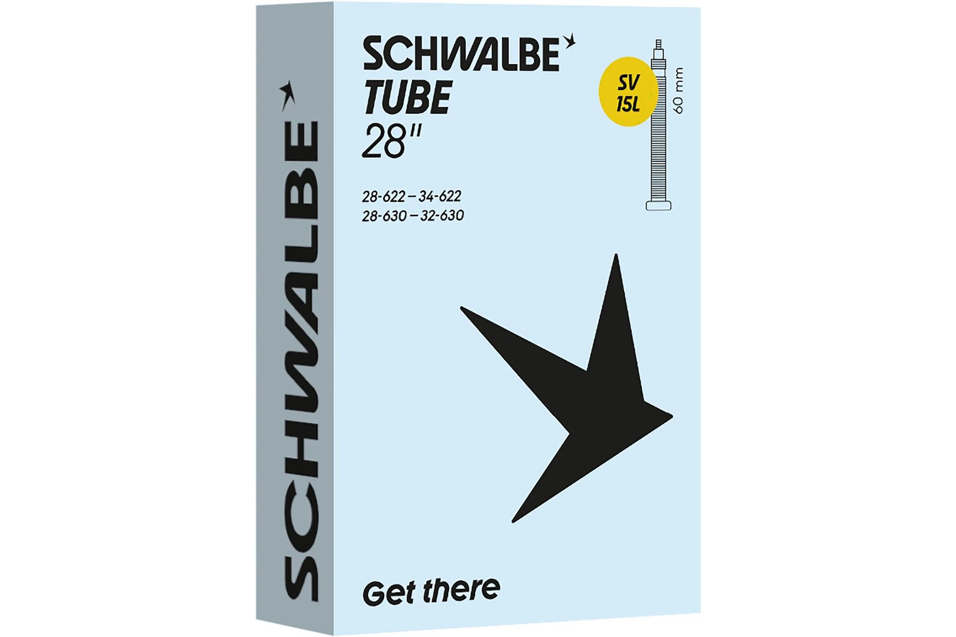 Schwalbe SV15L Schlauch 28 Zoll - 60 mm