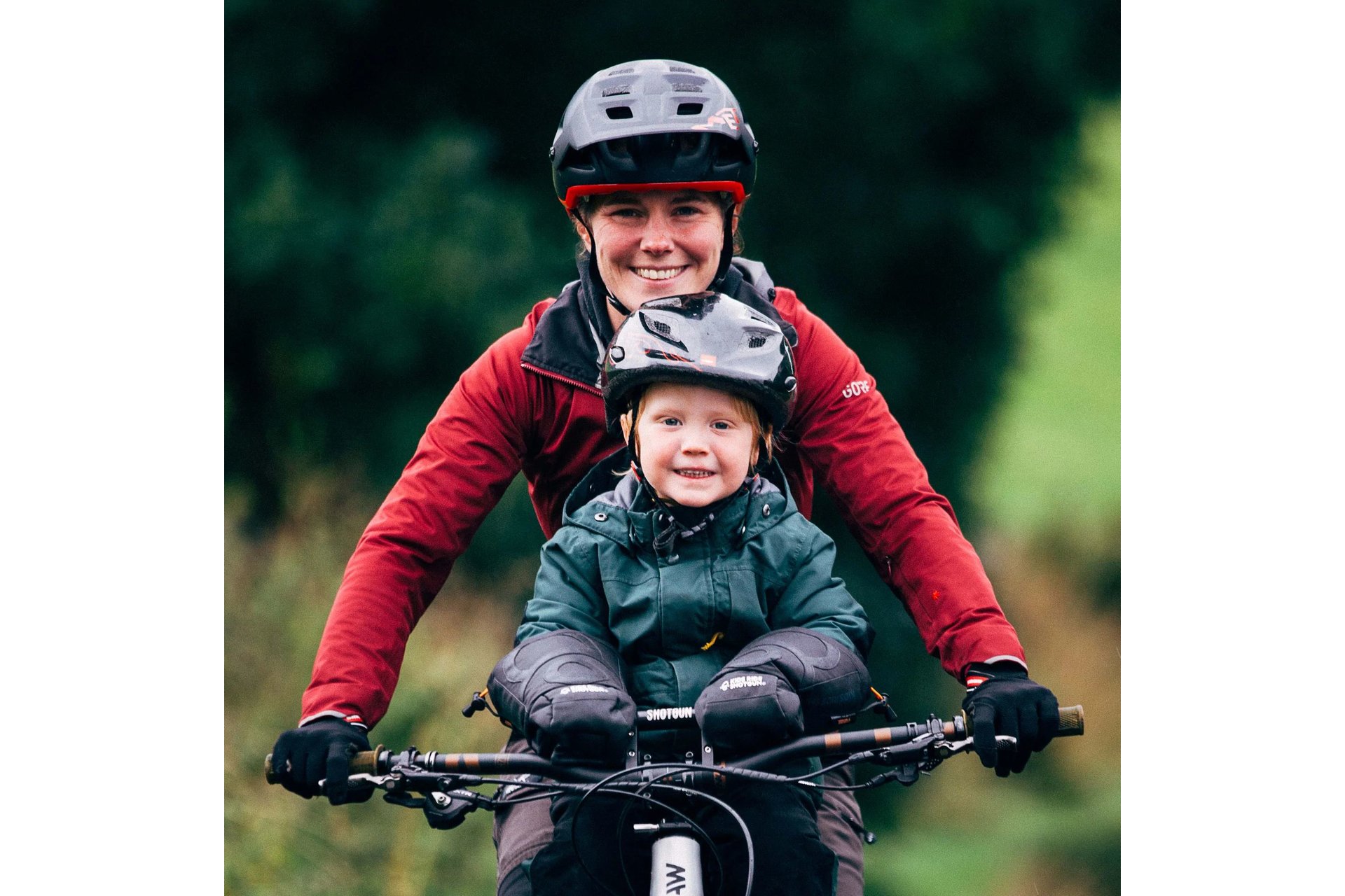 Kids Ride Shotgun Pogies Lenkerstulpen