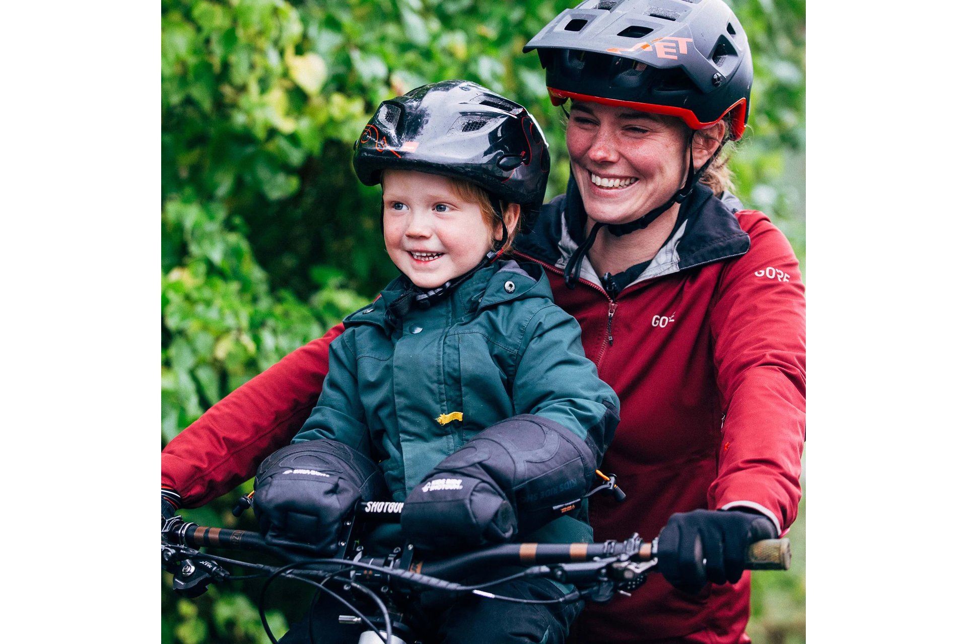 Kids Ride Shotgun Pogies Lenkerstulpen