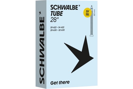 Schläuche - Schwalbe SV15L Schlauch 28 Zoll - 80 mm