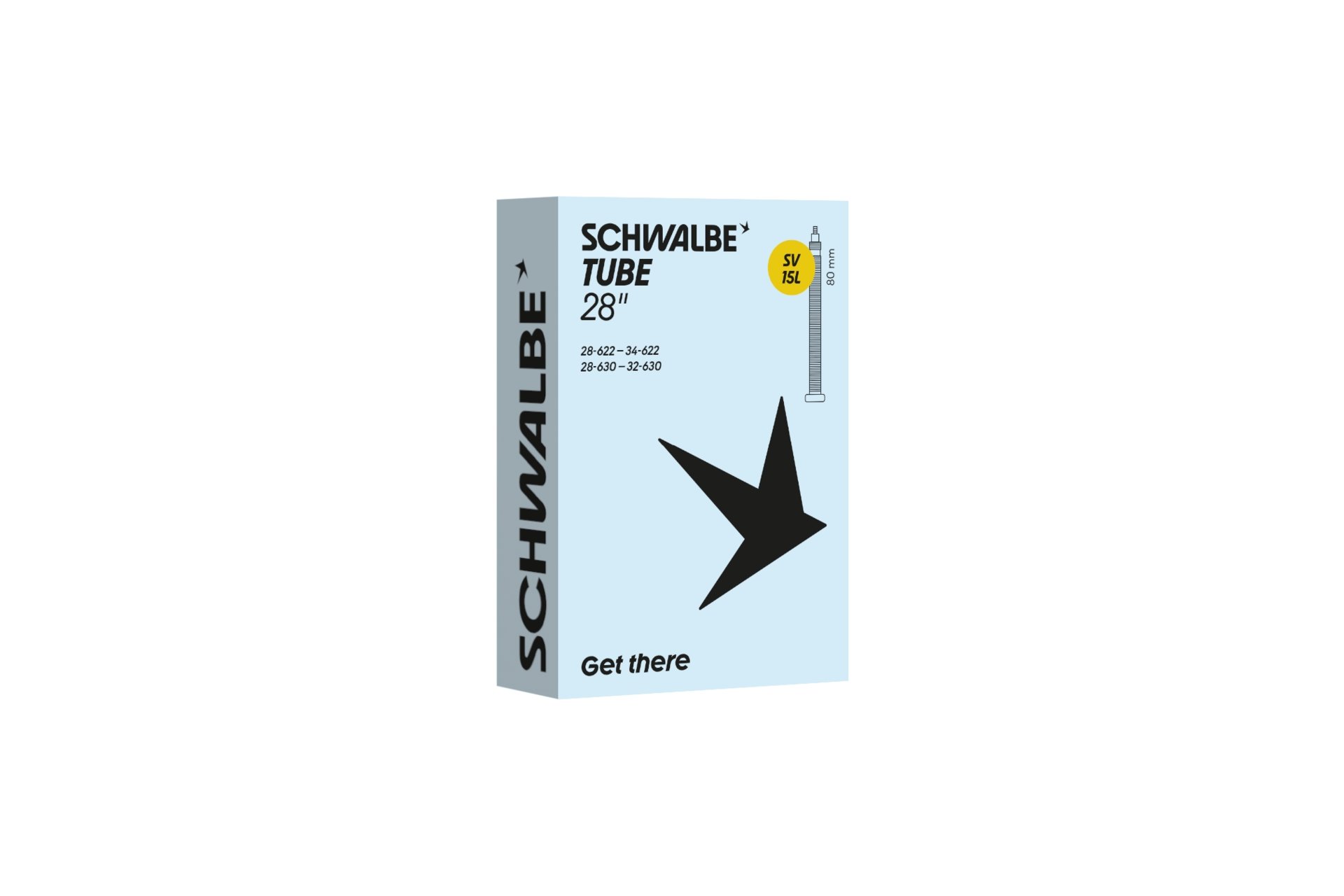 Schwalbe SV15L Schlauch 28 Zoll - 80 mm