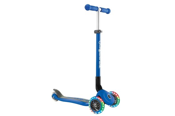 Scooter & Tretroller - Globber Primo Foldable PLUS Lights, mit Leuchtrollen