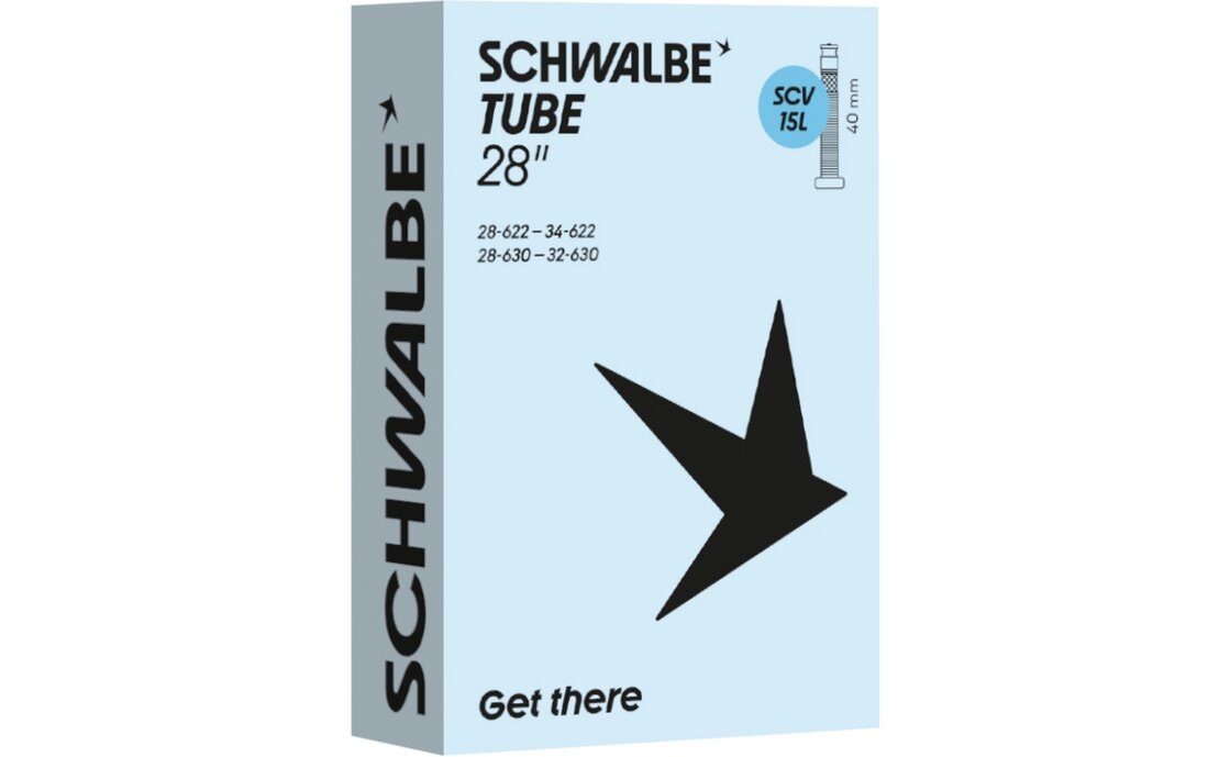 Schwalbe SCV15L Schlauch 28 Zoll - 40 mm