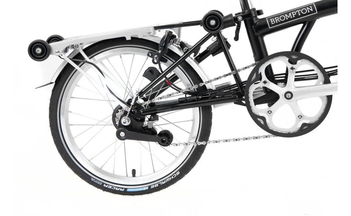 Brompton C-Line Explore mit Gepäckträger - 16 Zoll - Faltrahmen - Aktion