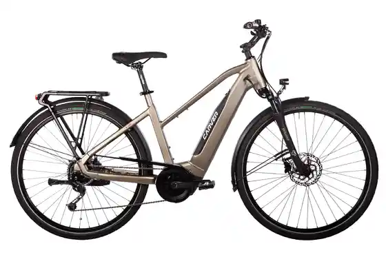 E-Bike Trekking - Carver Route E.420 - 500 Wh - 28 Zoll - Trapez