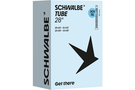 Schläuche - Schwalbe SCV15L Schlauch 28 Zoll - 60 mm
