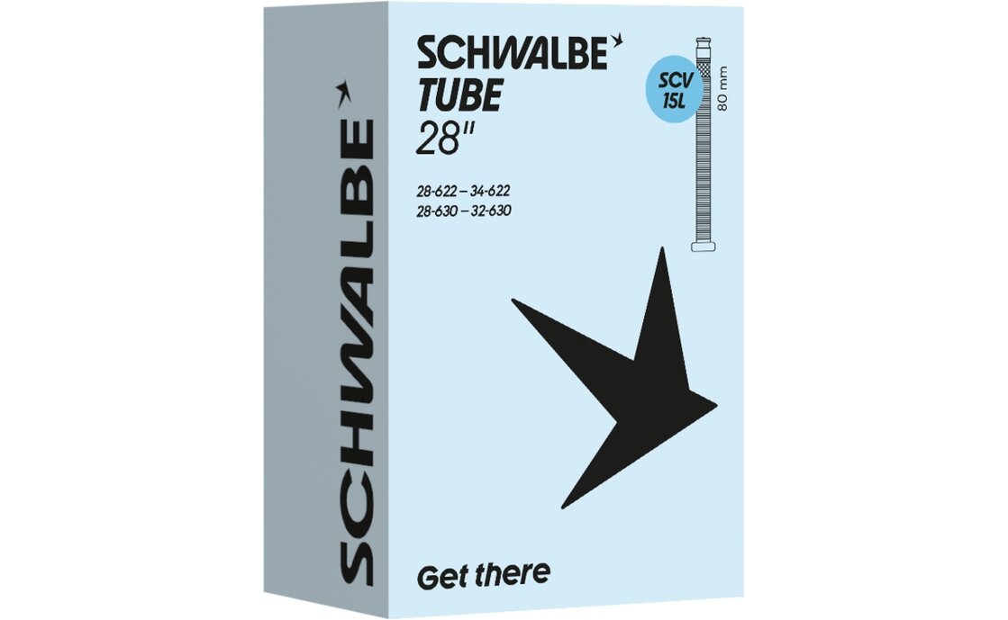 Schwalbe SCV15L Schlauch 28 Zoll - 80 mm