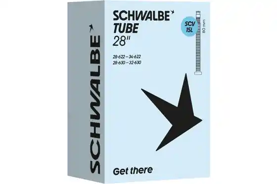 Schläuche - Schwalbe SCV15L Schlauch 28 Zoll - 80 mm