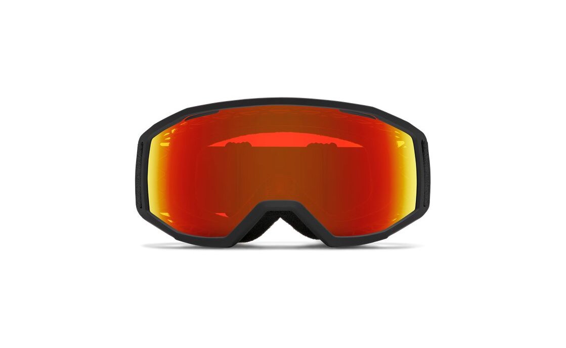 Smith Loam S MTB Black B22 - Red Mirror Antifog