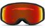 Smith Loam S MTB Black B22 - Red Mirror Antifog