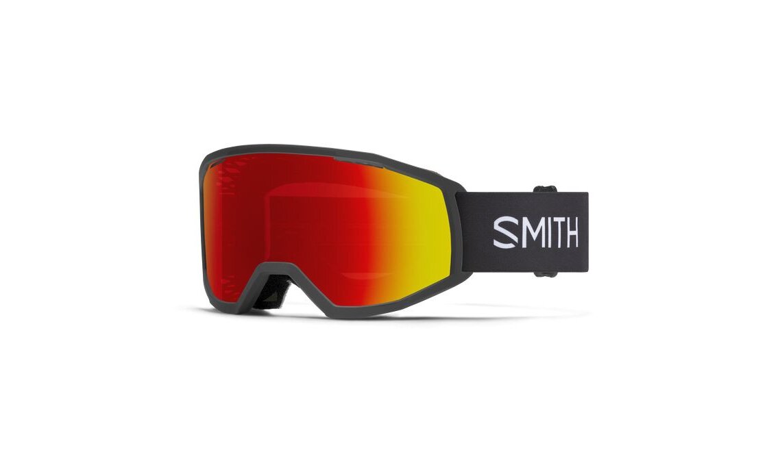 Smith Loam S MTB Black B22 - Red Mirror Antifog