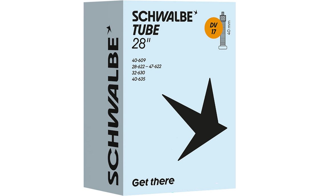 Schwalbe DV17 Schlauch 28 Zoll - 40mm