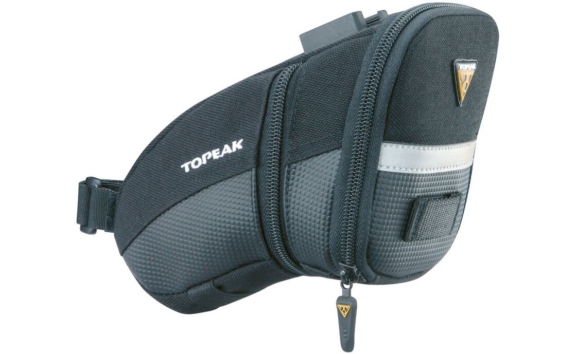 Topeak Aero Wedge Pack Medium Satteltasche, erweiterbar