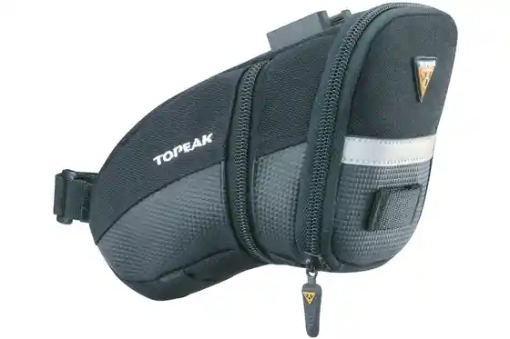 Fahrradtaschen & Körbe - Topeak Aero Wedge Pack Medium Satteltasche, erweiterbar