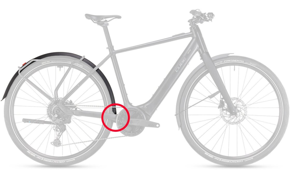 Cube ACID Schutzblechset Editor Hybrid 60 28" BB Mount 2.0