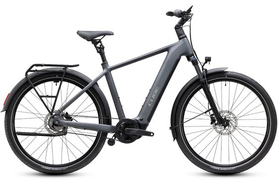 Mit Federung - E-Bike City - Cube Touring Hybrid Deluxe SLX 800 - 800 Wh - 28 Zoll - Diamant - 2027
